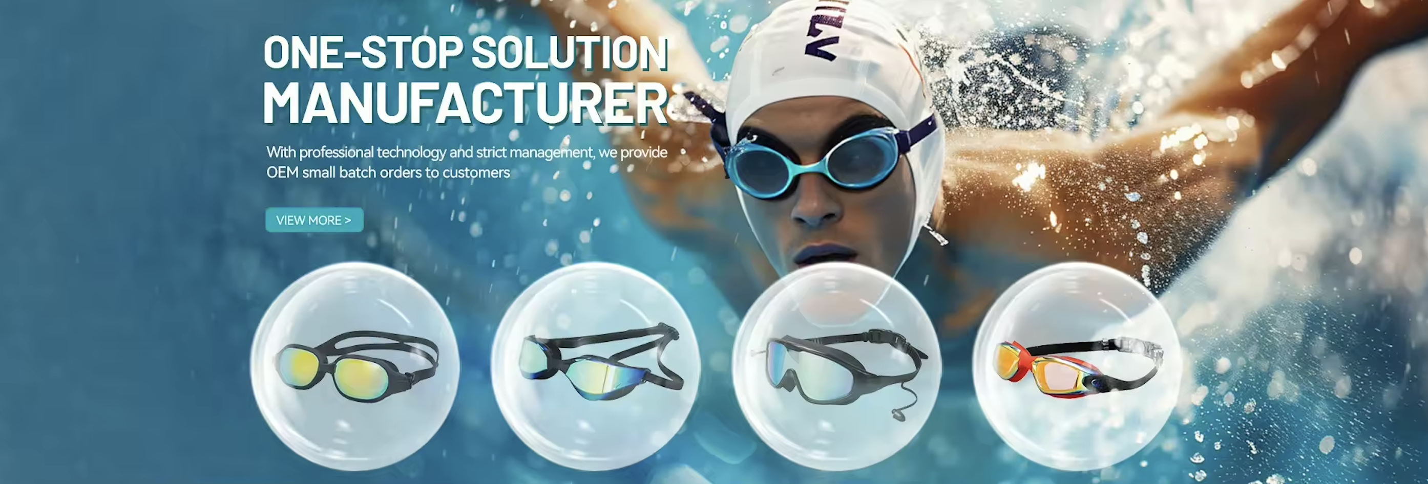 Calidad Gafas de natación para niños fábrica