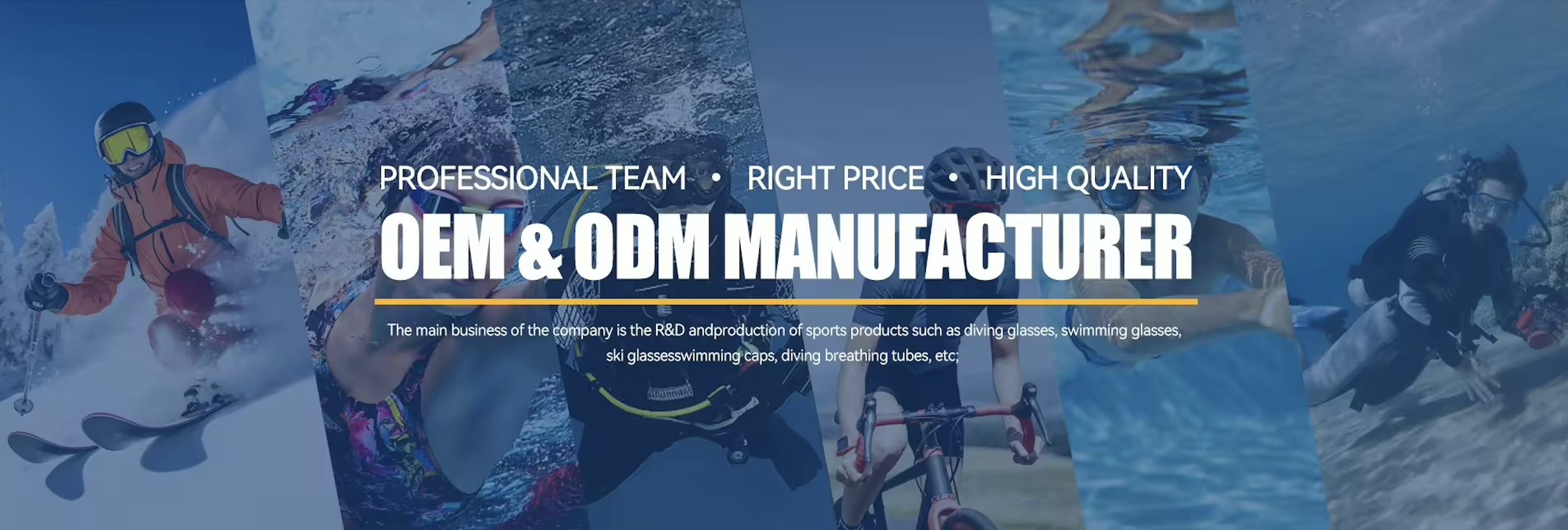 Quality Children's Swimming Goggles factory