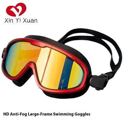 Professional nearsighted swimming goggles. Adult large-frame silicone anti-fog swimming glasses. Waterproof protective goggles. Customized swimming goggles for both men and women.