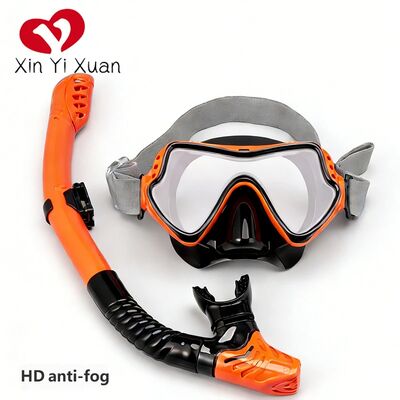 Adult diving goggles breathing tube silicone set dry diving goggles Southeast Asian Cross border Snorkeling Mask for Men and Women