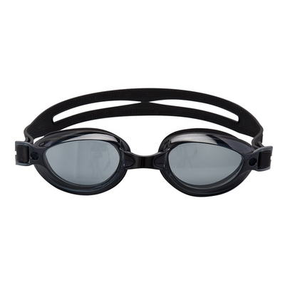 Contrast Color Waterproof Silicone Swimming Goggles Electroplating