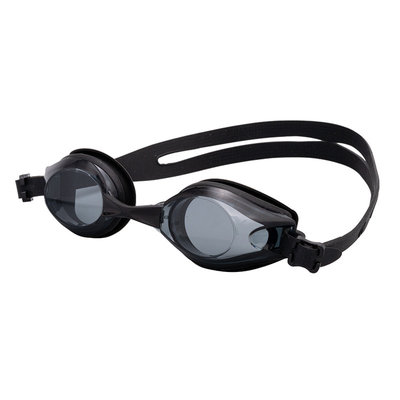 Customersized Fog Proof Swim Goggles Black Swimming Goggles With Pc Lens