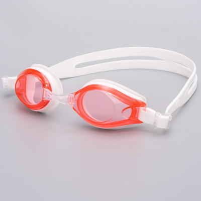 Customersized Fog Proof Swim Goggles Black Swimming Goggles With Pc Lens