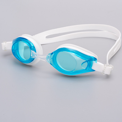 Customersized Fog Proof Swim Goggles Black Swimming Goggles With Pc Lens