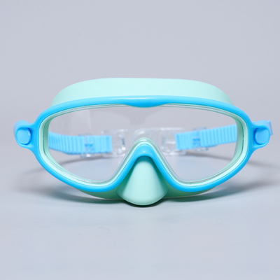 Comfortable Durable Children's Swimming Goggles With Glass Lens Electroplating