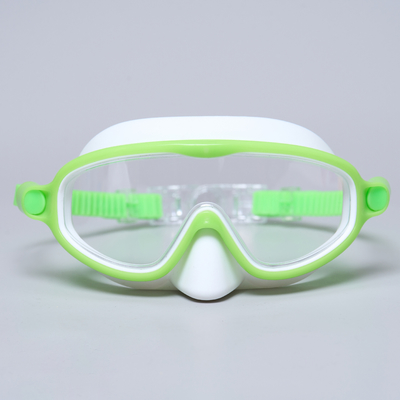 Comfortable Durable Children's Swimming Goggles With Glass Lens Electroplating