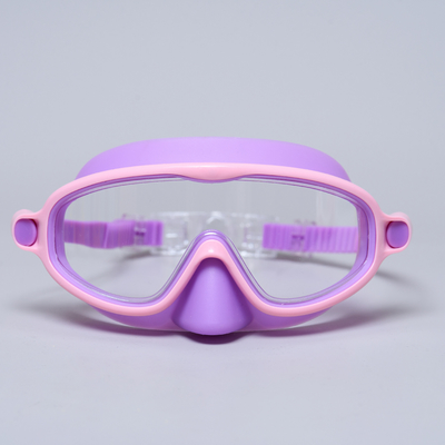 Comfortable Durable Children's Swimming Goggles With Glass Lens Electroplating