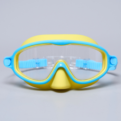 Comfortable Durable Children's Swimming Goggles With Glass Lens Electroplating
