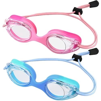 Anti Fog Children'S Swimming Goggles With Silicone Rope Outdoor Electroplating