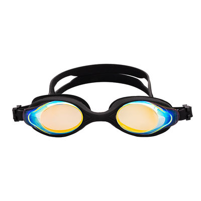 Adult silicone swimming goggles, suitable for both men and women. Electroplated high-definition waterproof and anti-fog silicone swimming goggles. Customizable logo by the manufacturer.