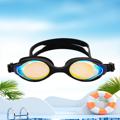Customized Logo Children'S Swimming Goggles Colorful Portable Waterproof Swim Goggles