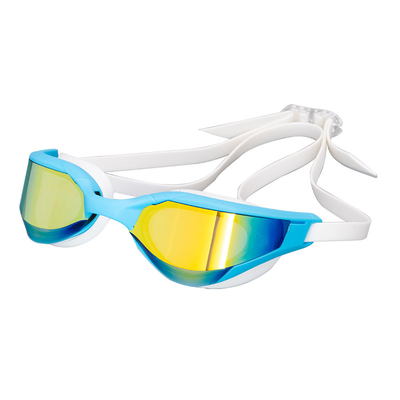 Electroplated Colorful Unisex Anti Fog Swimming Glasses Swimming Race Goggles