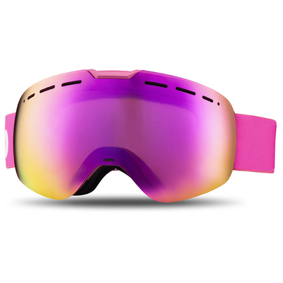 High Definition Vision Adult Ski Goggles Magnetic Spherical Snowboard Goggles TPU Frame
