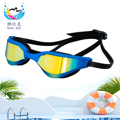Electroplated Colorful Unisex Anti Fog Swimming Glasses Swimming Race Goggles