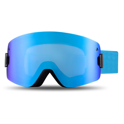 Outdoor HD Ski Goggles Cylindrical Magnetic Snowboard Goggles Double Layer Anti Fog