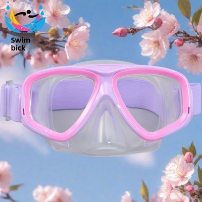 Pc Lenses Children Snorkeling Mask Anti Fog Cloth Headband Kids Diving Mask