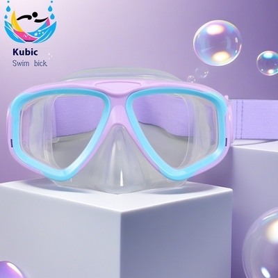 Pc Lenses Children Snorkeling Mask Anti Fog Cloth Headband Kids Diving Mask
