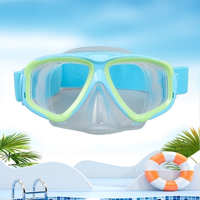 Pc Lenses Children Snorkeling Mask Anti Fog Cloth Headband Kids Diving Mask