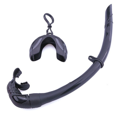 Foldable Roll Up Hard Shell Swimming Goggles Breathing Tube Snorkeling Breathing Tube