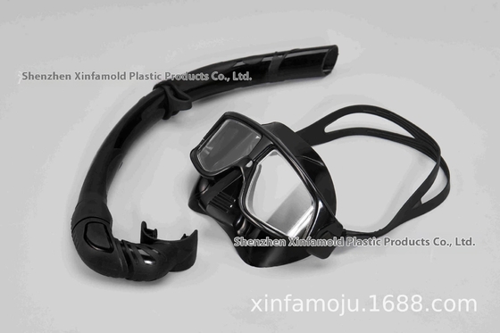 Large Framed Adult Diving Mask Waterproof Fog Free Snorkel Mask Non Shedding