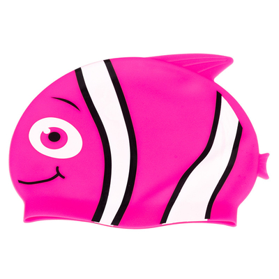 Customized Shark Swim Hat Highly Elastic Screen Printing children's swimming caps Odourless stylish swim caps