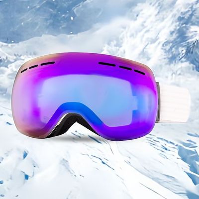 2025 New Model Ski Goggles - New Adult Spherical Double-Layer Anti-Fog Ski Goggles - Customized Outdoor Mountaineering and Cycling Protective Goggles for Skiing