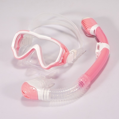 High Durability Anti Fog Snorkeling Mask Set UV Resistance Silicone Snorkeling Mask