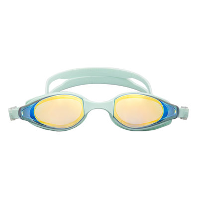 Silicone Material Adult Swimming Goggles with UV Protection and Anti-Fog Adjustable Strap Silicone Material PC Lens