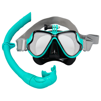 Professional Adult Diving Mask with Anti-fog&Anti-leak UV Protection Adjustable Strap Suitable for Myopia