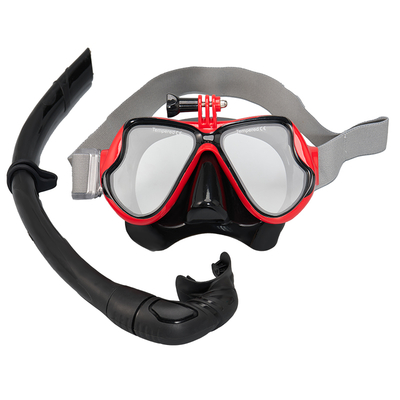 Professional Adult Diving Mask with Anti-fog&Anti-leak UV Protection Adjustable Strap Suitable for Myopia