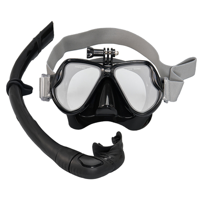 Professional Adult Diving Mask with Anti-fog&Anti-leak UV Protection Adjustable Strap Suitable for Myopia