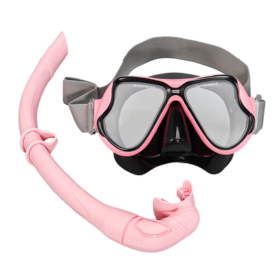 Anti-fog Adult Diving Mask with Anti-fog Prescription Lenses Adjustable Strap