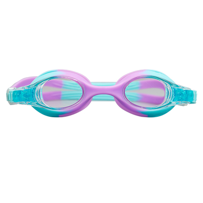 Anti-Fog and UV Protective Children Swimming Goggles with Adjustable Strap and Comfortable Silicone Nose Bridge for Kids