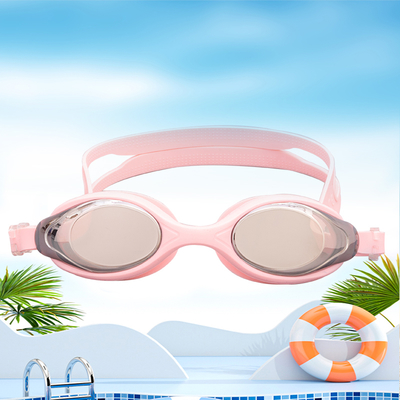 Swimming Goggles Full Protection with Nose Clip Earplugs,Swim Pool Goggles for Men Women kids，EASY ADJUSTMENT