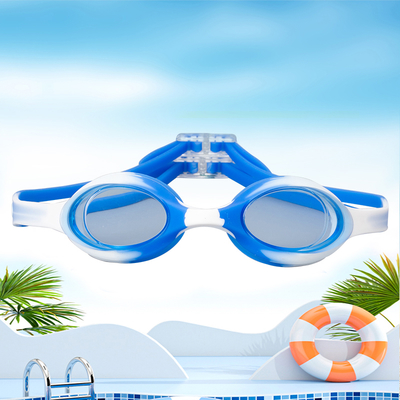 Kids' Swim Goggles Skoogle Ages 3-8 Soft, comfortable frame Side release Speed， Fit clips for easy headstrap adjustment