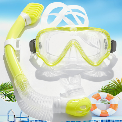 Full dry snorkeling mask Kids' Premium Snorkeling Set for Magical Underwater Adventures