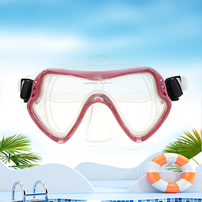 Diving mask Anti-Fog Swimming Snorkel mask Suitable for Adults Scuba Dive Swim Snorkeling Goggles Masks ，The skirt of the mask is made of soft food-grade liquid silicone