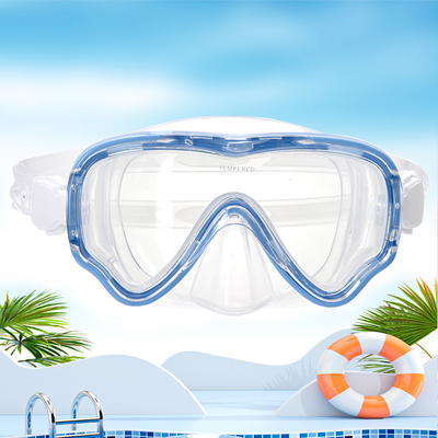 Premium Full Dry Snorkel and Mask Set with Anti - Fog Scuba Diving Goggles for Exceptional Underwater Visibility