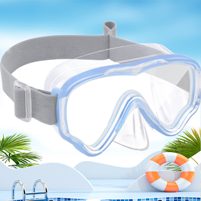 Kids' Full Dry Snorkel and Mask Set with Anti - Fog Scuba Diving Goggles for Fun Underwater Adventures