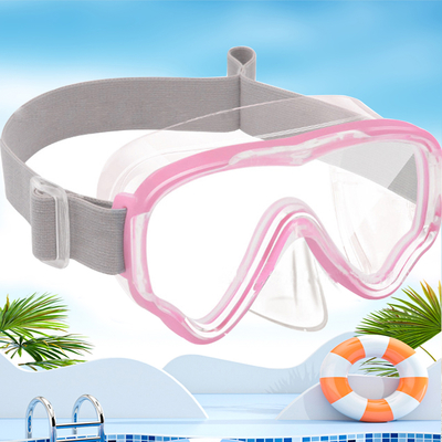Kids' Full Dry Snorkel and Mask Set with Anti - Fog Scuba Diving Goggles for Fun Underwater Adventures