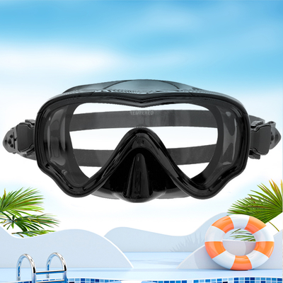 Scuba Diving Snorkeling Frameless Mask - Perfect Seal Silicone Skirt ，loved by many divers for their low-profile and easy carrying