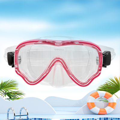 Scuba Diving Snorkeling Frameless Mask - Perfect Seal Silicone Skirt ，loved by many divers for their low-profile and easy carrying