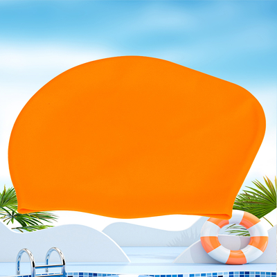 stylish swim caps Comfortable Silicone Swimming Cap – Waterproof, Chlorine-Resistant Design for All adult Swimmers