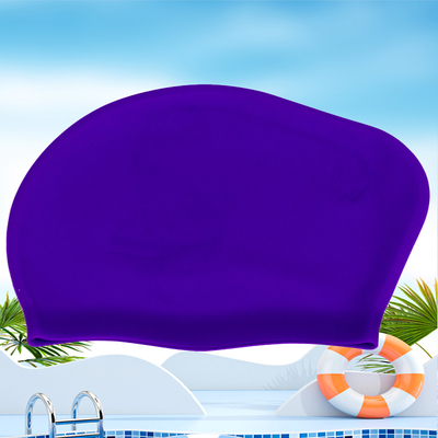 stylish swim caps Comfortable Silicone Swimming Cap – Waterproof, Chlorine-Resistant Design for All adult Swimmers