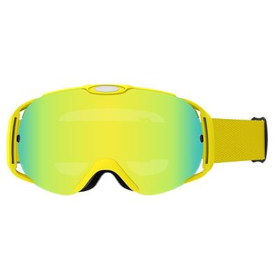 High-Definition Anti-Fog Windproof Ski Goggles for Men and Women with TPU Frame and PC Lenses