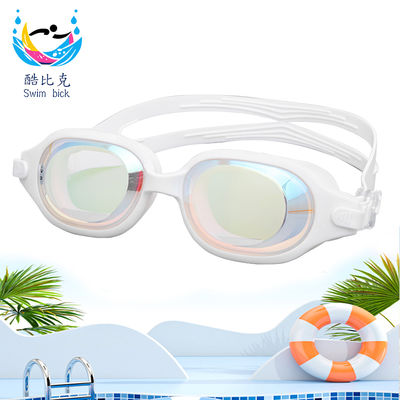 Underwater swimming goggles with personalized identification and waterproof and anti-fog features
