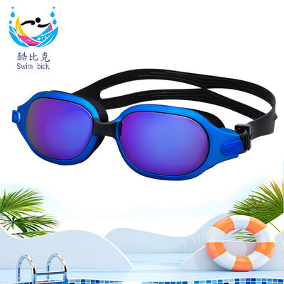 Underwater swimming goggles with personalized identification and waterproof and anti-fog features