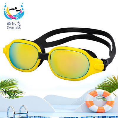 Underwater swimming goggles with personalized identification and waterproof and anti-fog features