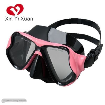 Hot selling item--Foldable Side Buckle Diving Mask, HD Tempered Glass Lens, Liquid Silicone Fit, Professional Diving Equipment