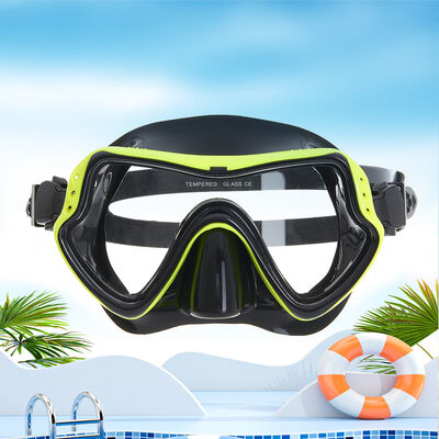 Best-selling product | 【Full Dry-Type Wide-Angle Dive Mask】 Tempered glass with anti-fog and waterproof function. Suitable for both snorkeling and deep diving. General equipment for diving.